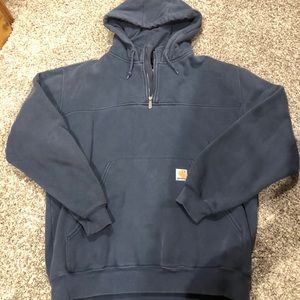 Carhartt half zip sweatshirt